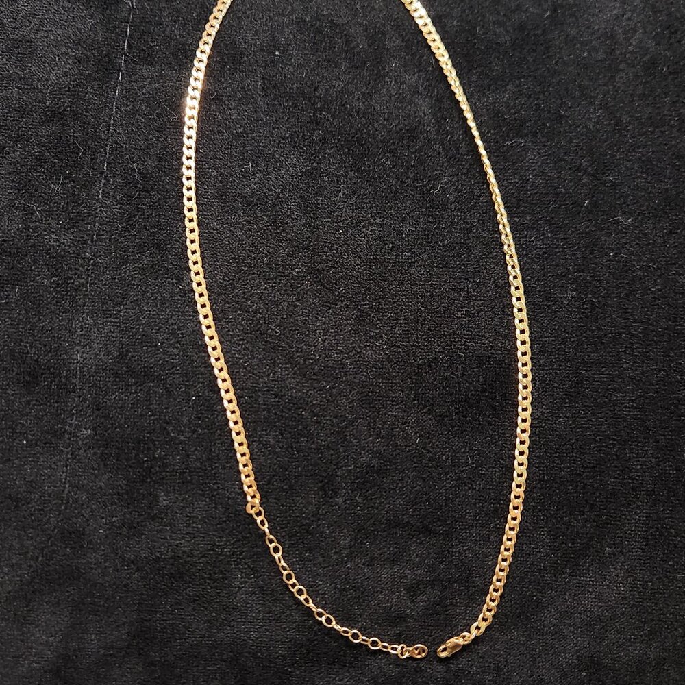 Mejuri 14k Yellow Gold Curb Chain Necklace